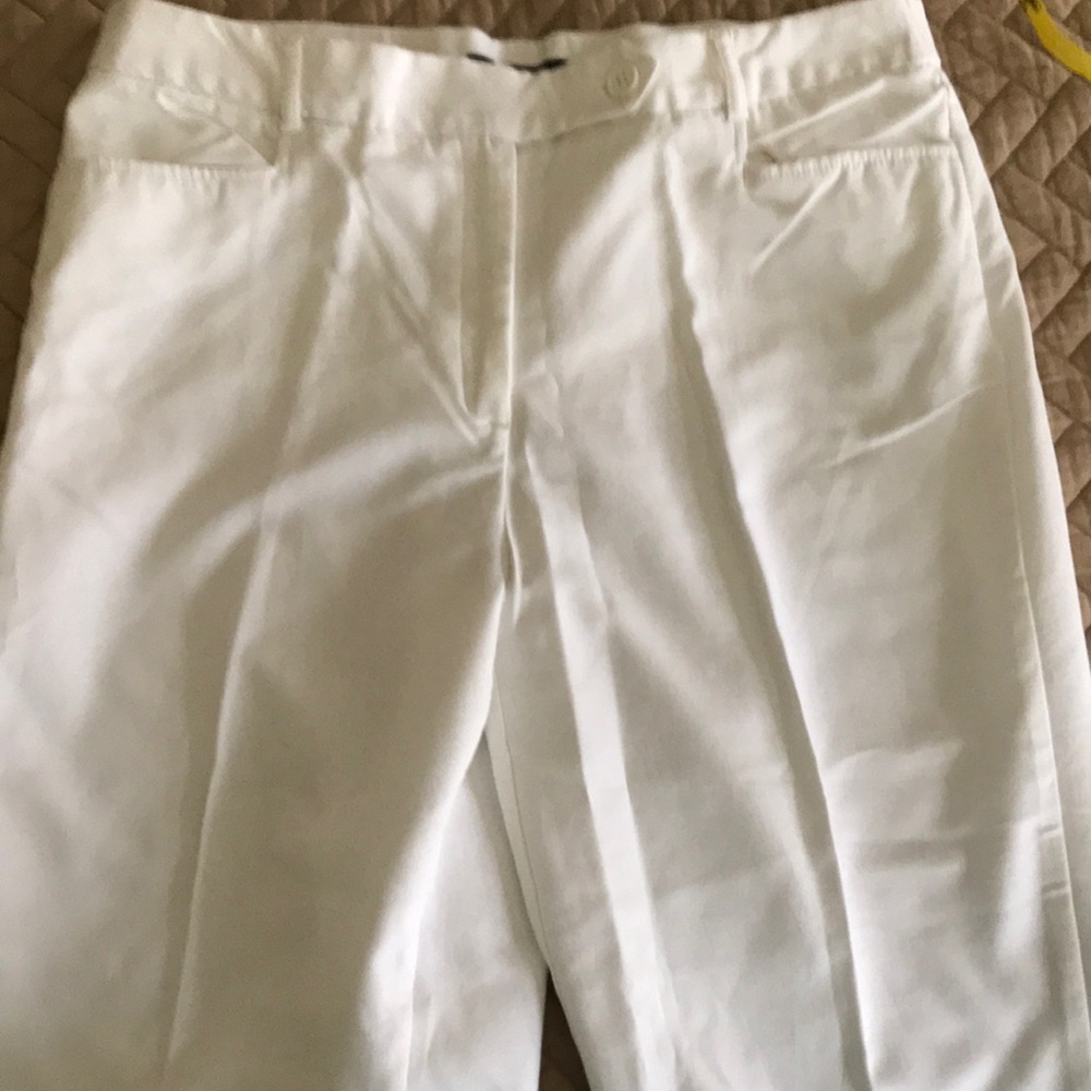 Counterparts White Capri Pants size 14
